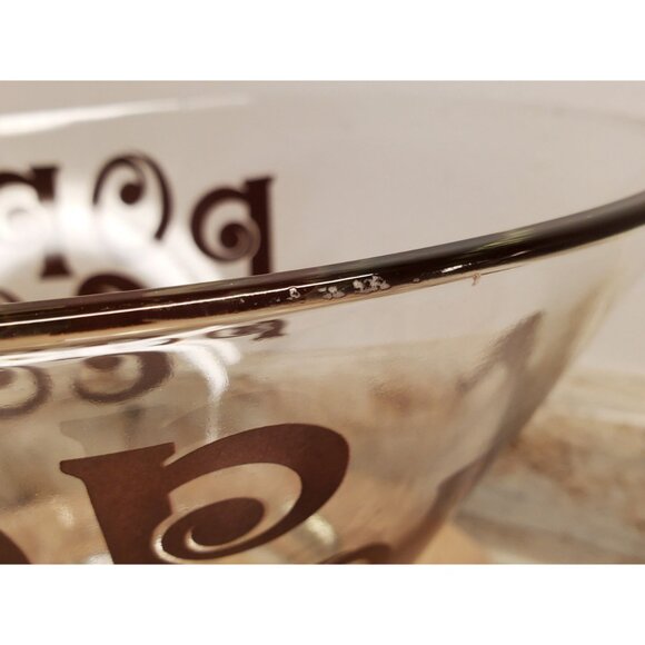 Popcorn Serving Bowls, Wheaton Glass Bowls, 1 Serving Bowl & 2 Individual Bowls - Picture 8 of 8